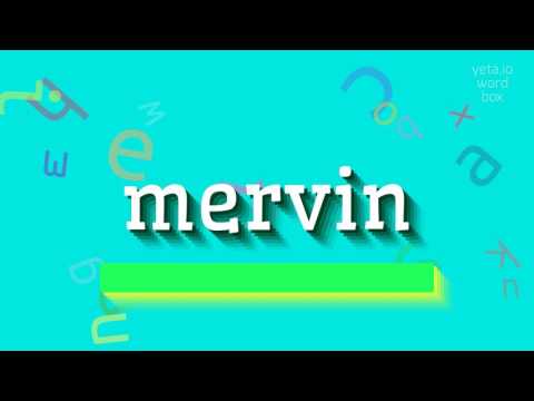 How to say "mervin"! (High Quality Voices)