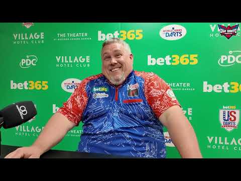Jason Brandon Walks On To Cope’s Theme Music At The US Darts Masters