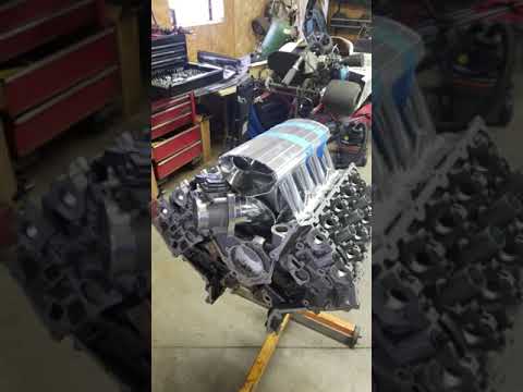 Coyote Intake Manifold Build | A2W Intercooled | Ford Mustang