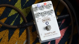 Video thumbnail for MXR Joshua Ambient Echo Effects Pedal | Demo and Overview with Mark Lettieri by Guitar Center