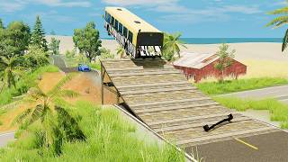 Download lagu Mobil vs Ramp #18 - BeamNG Drive mp3