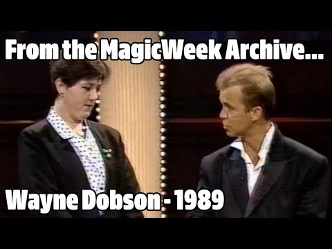 Wayne Dobson - Magician - Find the Lady - The Joe Longthorne Show - 1989