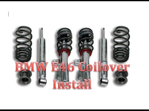 BMW E46 COILOVER SUSPENSION INSTALL