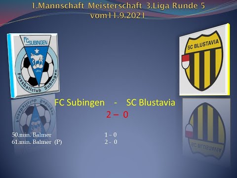 Meisterschaft 3.Liga FC Subingen - SC Blustavia