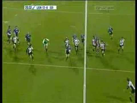 Felipe gets Leinsters second try against Edinburgh