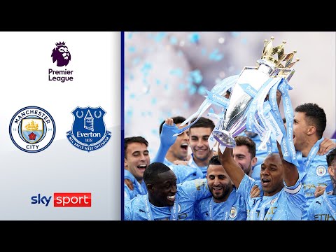 Tor-Festival zur Siegesfeier | Manchester City - FC Everton 5:0 | Highlights - Premier League