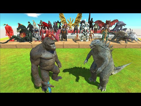 1vs1 King Kong VS Kaiju Monster - ARBS