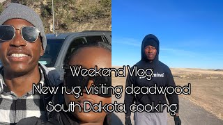 weekend vlog | deadwood South Dakota, Viral Canned cold foam review, new rug, & more | black couple
