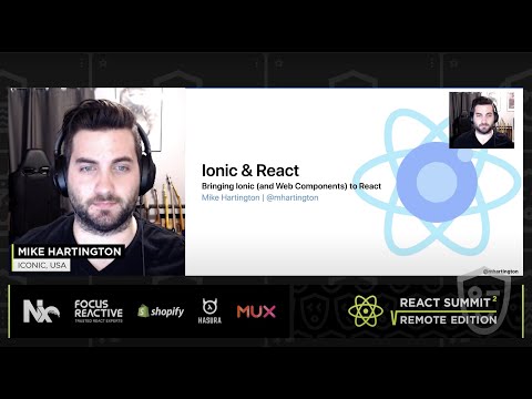 Bringing Ionic (and Web Components) to React – Mike Hartington