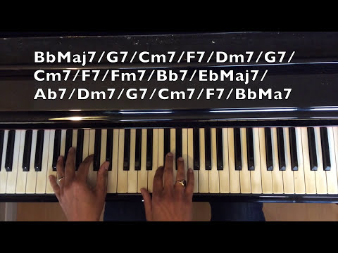 Jazz Piano Lesson #2 Targeting Thirds