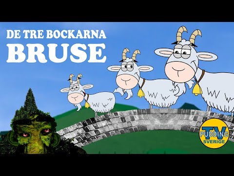 De tre bockarna Bruse - Animerade sagor