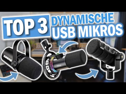 Top 3 USB MIKROFONE im Vergleich | Top 3 USB-C Mikrofone 2026