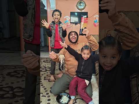 معكرونه|اندومى|سباكيتى|حزن باب الحاره|لما امك تعمل معكرونة واندومي|Indomie|Spaghetti|Macaroni😋🍜♥️