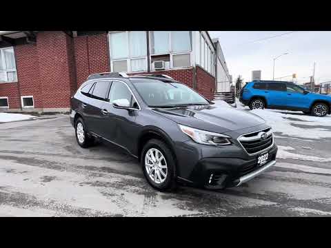 2022 Subaru Outback Premier XT CVT in Gray for sale at Boyer Chrysler Dodge Jeep Ram Fiat Cobourg in Cobourg, ON