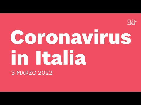 Coronavirus: bollettino del 3 marzo 2022