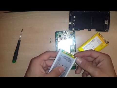 How to change battery on Sony Xperia E4/E4G