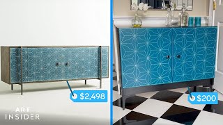 Turning Thrifted Furniture Into $2,500 Anthropologie Dupes | Art Insider