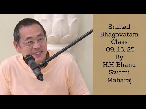 Srimad Bhagavatam class by Bhanu swami Maharaj | 22nd Apr 2019 ISKCON Juhu