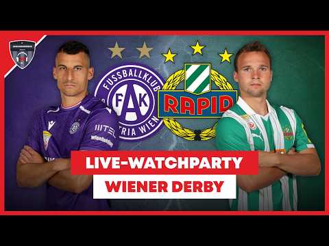 🔴 RE-LIVE-Watchparty zum Wiener Derby: Austria vs. Rapid I #Ansakonferenz
