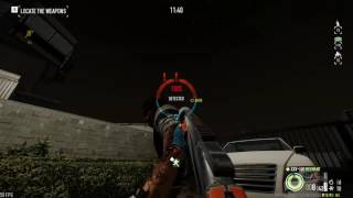 Payday 2 - Firestarter DW - Day 1 - 1P stealth, all weapons - Ghost 145+ Murky difficulty