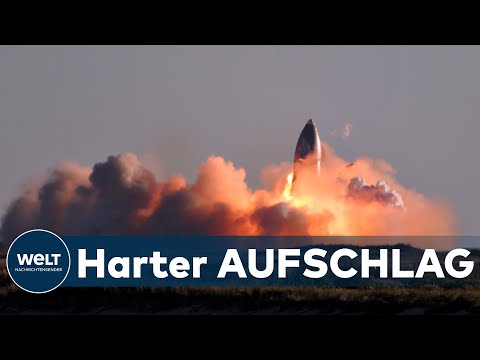 ELON MUSK BLEIBT COOL: SpaceX-Rakete explodiert nach Testflug bei Landung