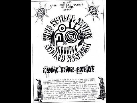 Dj Ké-seb Mix Spiral Tribe Network 23 - SP23 - tracks Mix 100% vinyls  + Histoire de la teuf