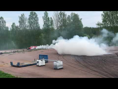 Mercedes Benz diesel drifting 500bhp+