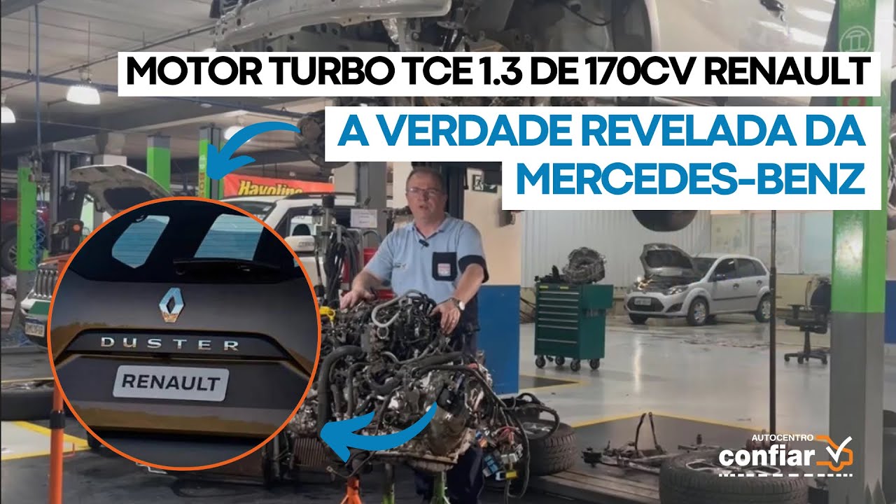 Mercedes-Benz. A verdade revelada! MOTOR TURBO TCE 1.3 DE 170CV - Renault