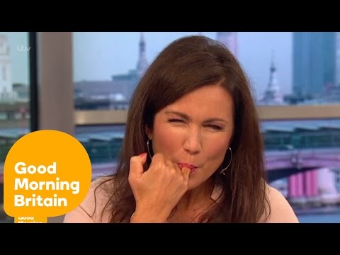 Susanna Reid Licks Angel Delight Off Her Finger | Good Morning Britain