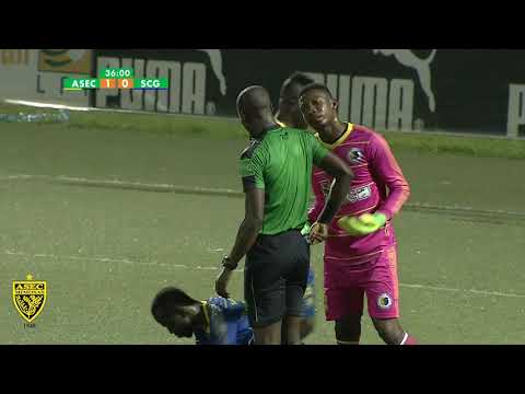 Résumé Ligue 1 / J7 / ASEC Mimosas 1 - 0 SC Gagnoa