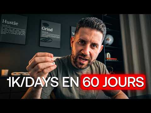 Lancer une marque e-com à 1K€/jour en 60 jours sans cramer ta tréso