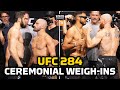 UFC 284 Final Faceoffs | Ceremonial Weigh-In Highlights | MMA Fighting