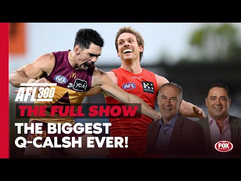 The biggest ever AFL game in QLD... but can the Suns continue the fairy tale? 🤔 I AFL 360 Full Show