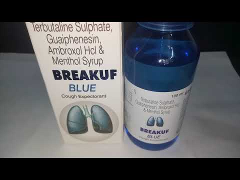 Breakuf Blue Cough Expectorant Full Review Video