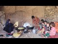 Twin Children Live in a Cave in Difficult Condition Like 2000 Years Ago | Village life  Afghanistan