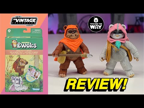 Star Wars The Vintage Collection Wicket & Kneesa | Ewoks 2 Pack Review!
