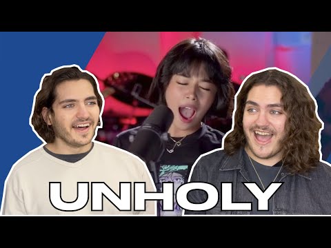 CRAZY!| Twin Musicians REACT - UNHOLY - Gigi De Lana COVER Sam Smith and Kim Petras