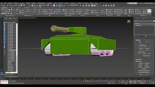 Attempt Of A Moving Tank