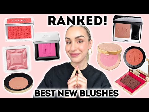 RANKING BEST BLUSHES! 😬 DIOR BACKSTAGE BLUSHES, HAUS LABS, GUCCI, HERMES, VALENTINO, RMS...