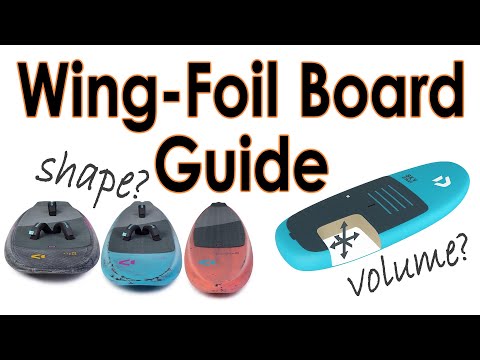 Video thumbnail: Wing-Foil Gear Guide: Boards (volume & shape)