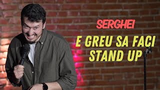 Serghei | It's hard to do stand-up | Banned at Gura Humorului