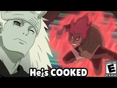 When Guy went SUPER SAIYAN GOD to DESTROY Madara | Naruto