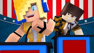 Minecraft Roleplay /Psycho Girl Show #4 - Psycho Girl For Class President! * Minecraft Video