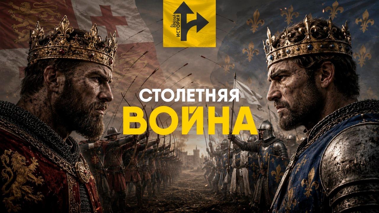 Столетняя Война - Полная история. За что воевали Франция и Англия?