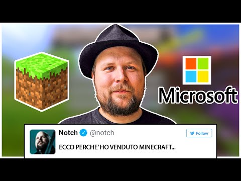 La STORIA di come NOTCH ha VENDUTO MINECRAFT alla MICROSOFT!