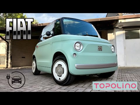 FIAT TOPOLINO - The Best Electric MiniCar ( Small, Essential and Stylish - Road Test )