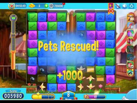 Pet Rescue Saga Level 3285 - No Boosters