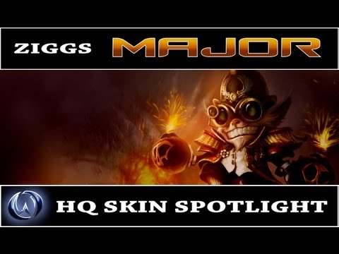 League of Legends: Major Ziggs (HQ Skin Spotlight)