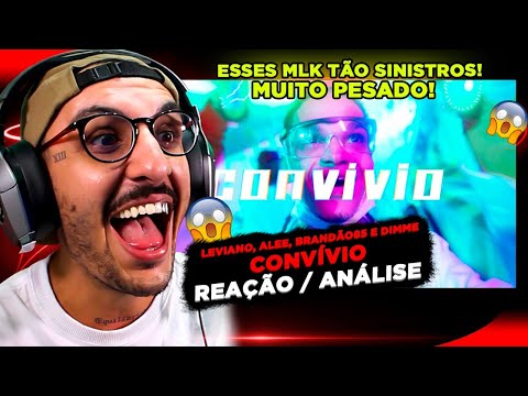 ESSE BATEU VIU?! CONVÍVIO - LEVIANO, ALEE, BRANDÃO85 E DIMME [REAÇÃO/ ANÁLISE]