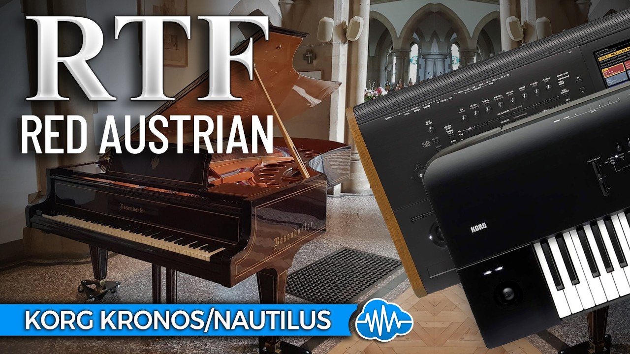 RCL035 - RTF Complete Piano V1 + V2 - Korg Kronos Series - Video Preview 8